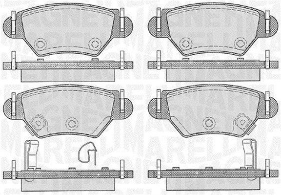 MAGNETI MARELLI Jarrupala, levyjarru 363916060357